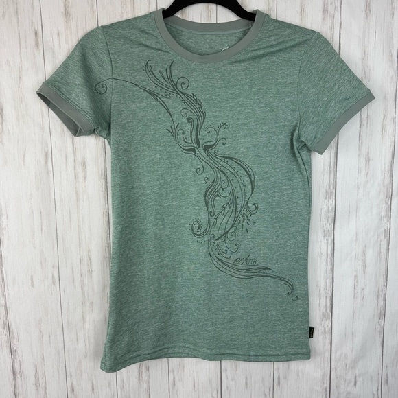 Prana medium emblem green top - Picture 1 of 5